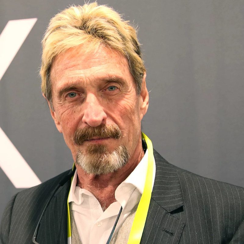 John McAfee Age, Net Worth, Height, Facts